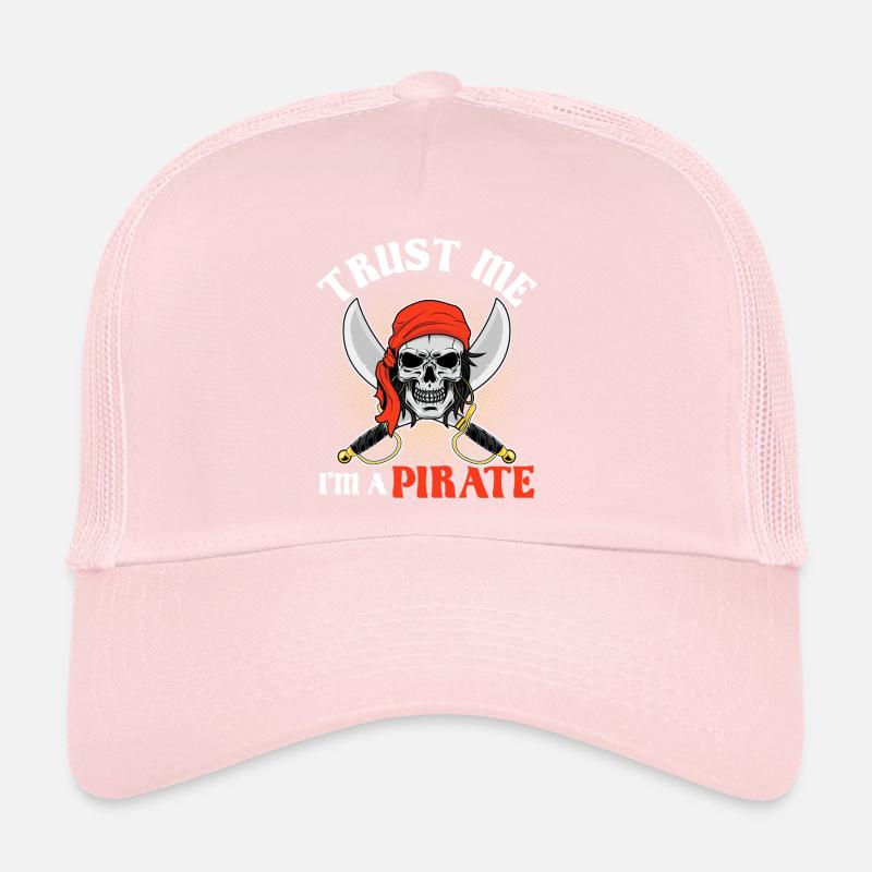 Croyez-moi, je suis un pirate Aargh Crossbone drôle Casquette trucker 