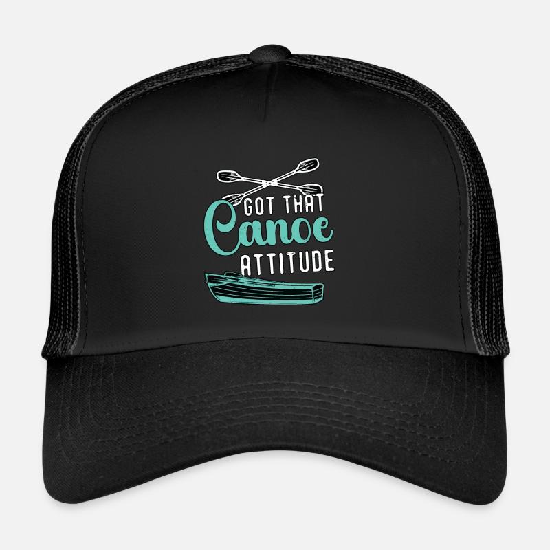 Le canoë a cette attitude de canoë aime la navigation de plaisance Casquette trucker 