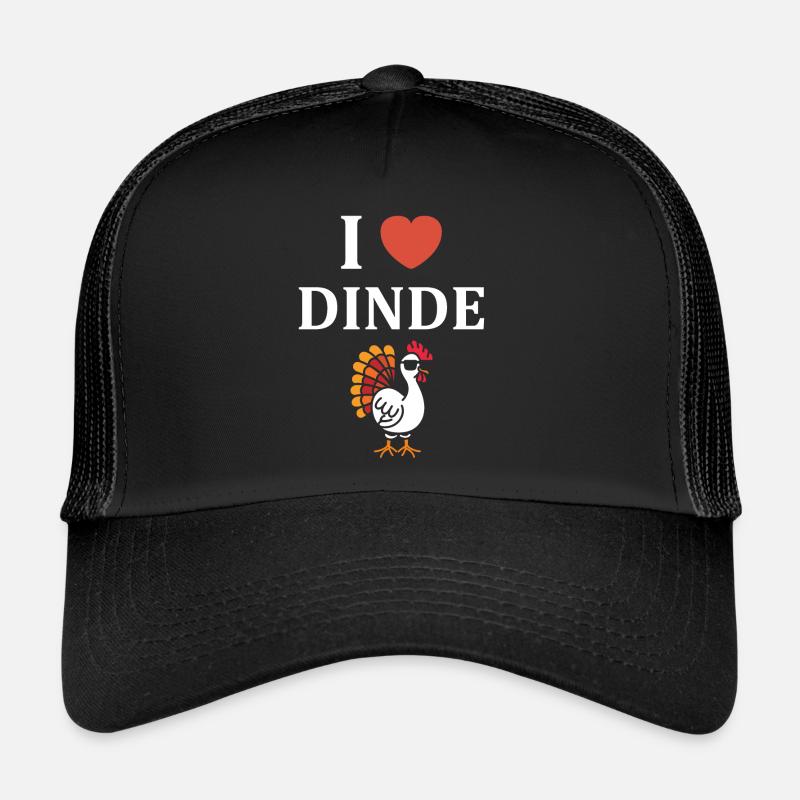 Dinde Casquette trucker 