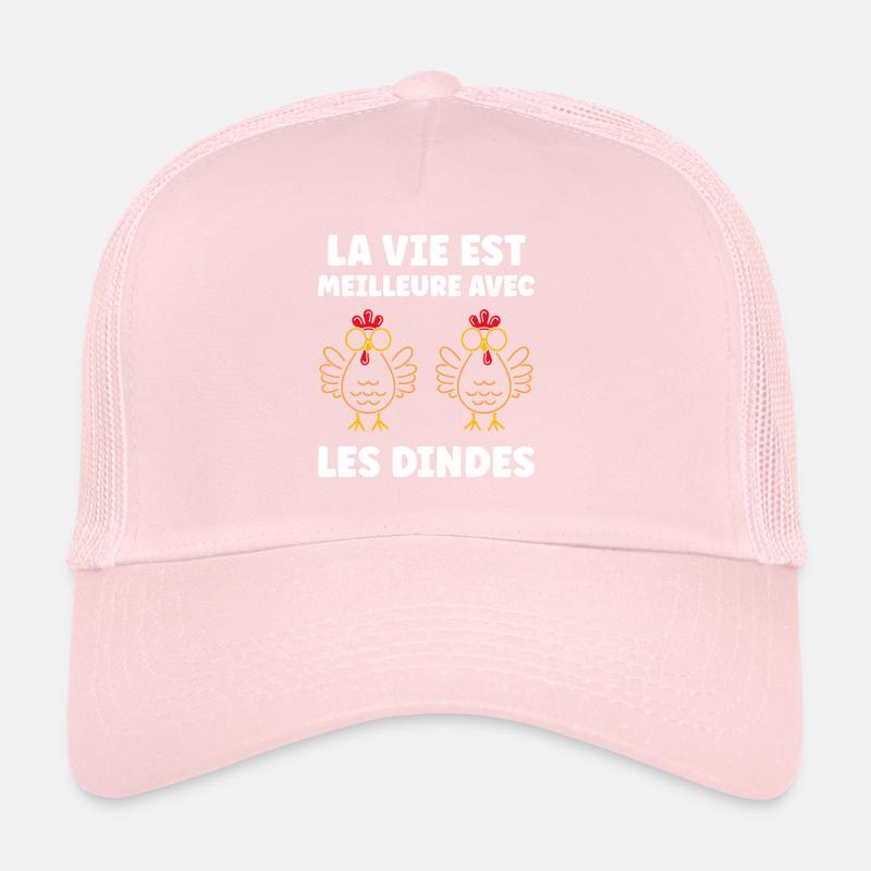 Dinde Casquette trucker 