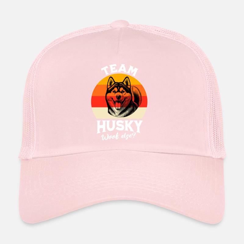 Husky Team Sled Dog Trucker Cap