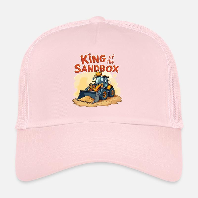 Roi du bac à sable - Funny Excavator Kids Casquette trucker 