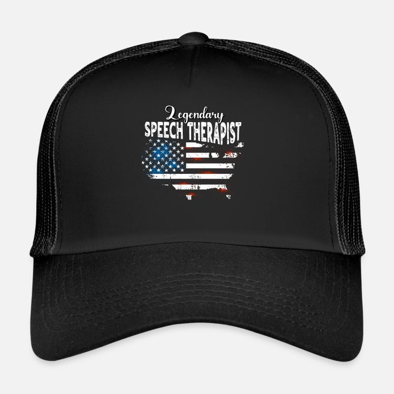 Orthophoniste US Casquette trucker 
