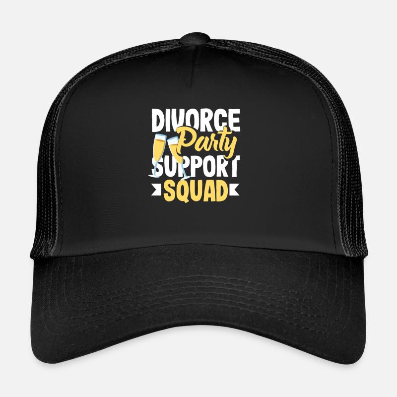 Divorce Party Support Command Divorce Trucker Cap