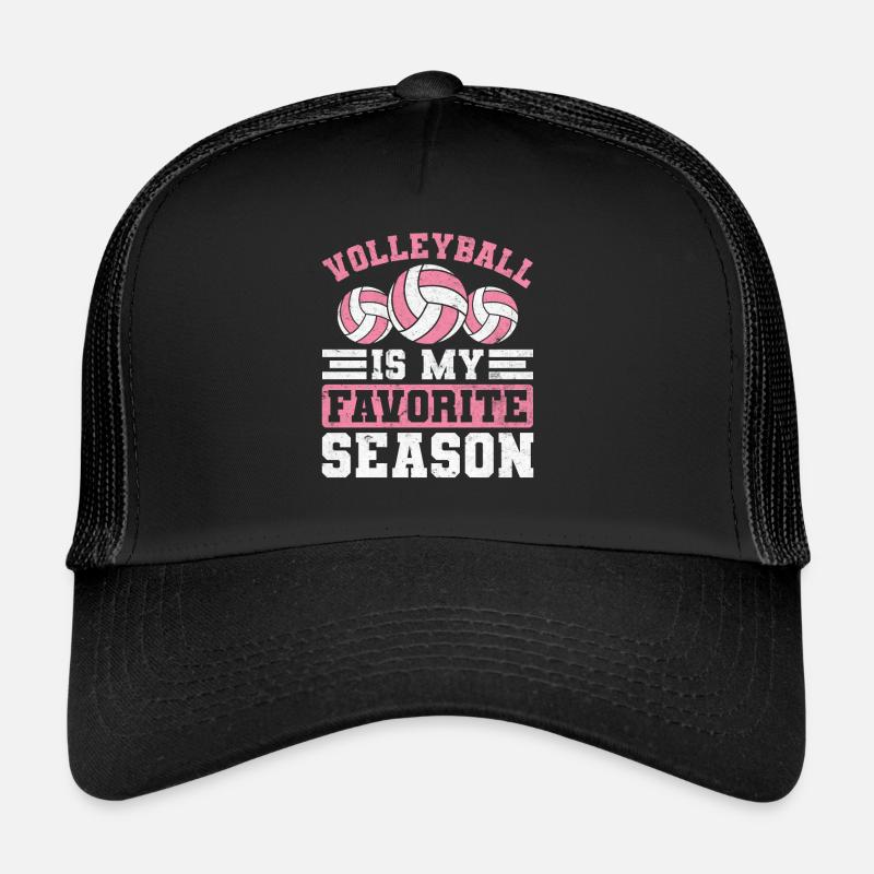 Le volley-ball est mon ensemble de bosses drôle de saison préféré Casquette trucker 