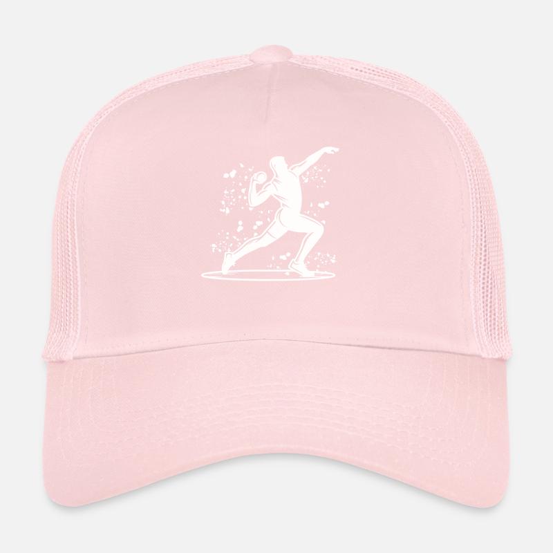 Lanceur de poids Colorsplash Lancer de poids Casquette trucker 