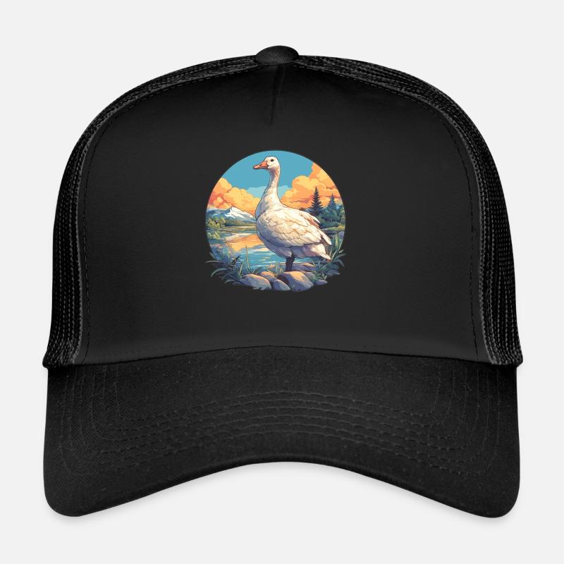geese goose Trucker Cap