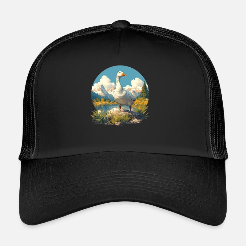 geese goose Trucker Cap