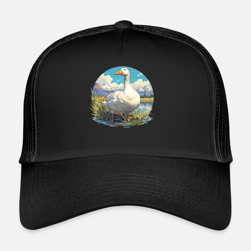 geese goose Trucker Cap