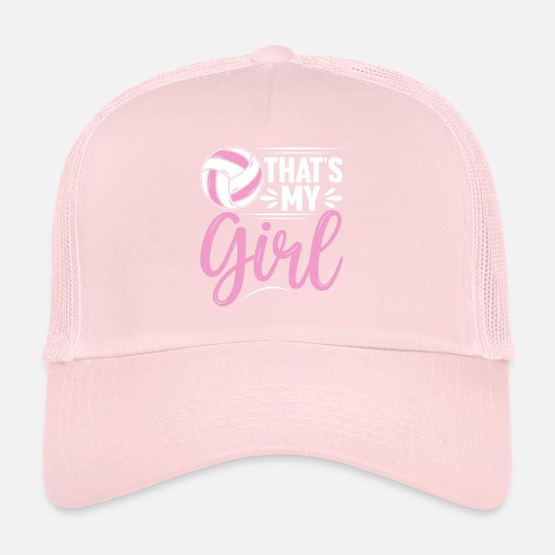 Das ist mein Mädchen Volleyball Bump Set Spike Trucker Cap