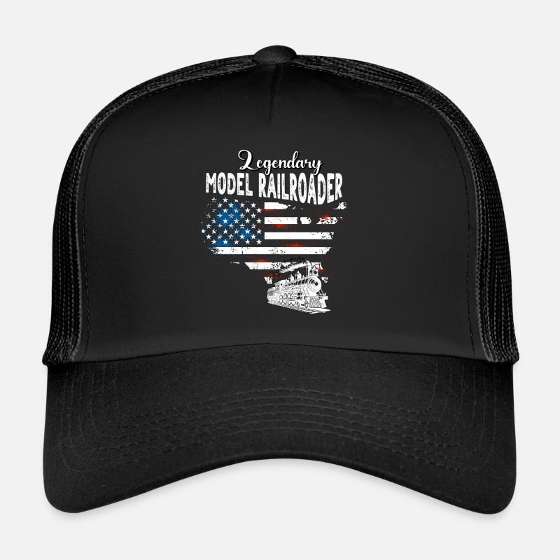 Modèle réduit de chemin de fer US Casquette trucker 