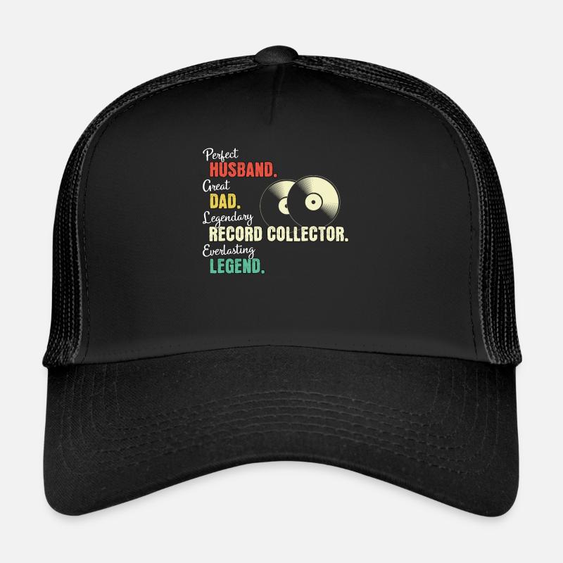 Papa collectionneur de disques Casquette trucker 
