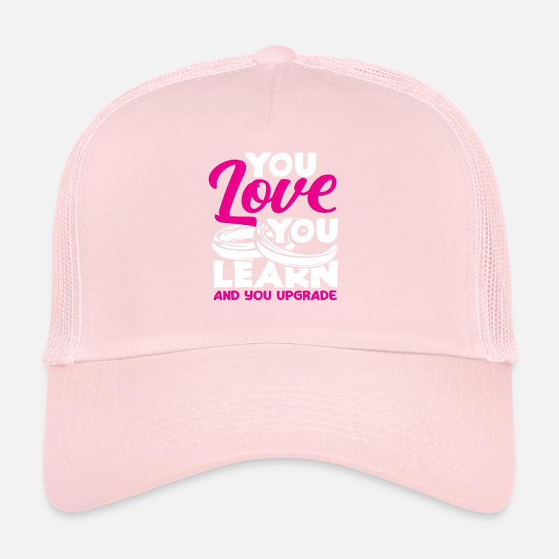 Vous aimez, vous apprenez et vous améliorez le Casquette trucker 