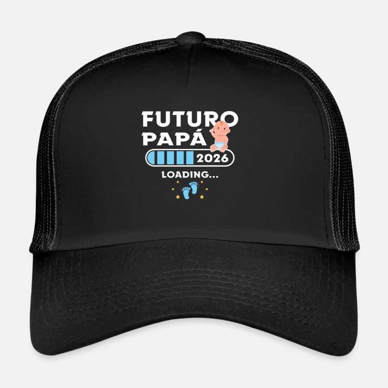 Future Pope 2026 First Father 2026 - Trucker Cap - black/black
