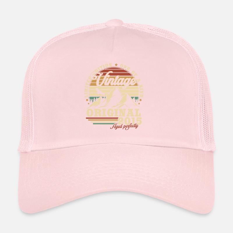 Vintage 2015 Original Birthday Gift Trucker Cap