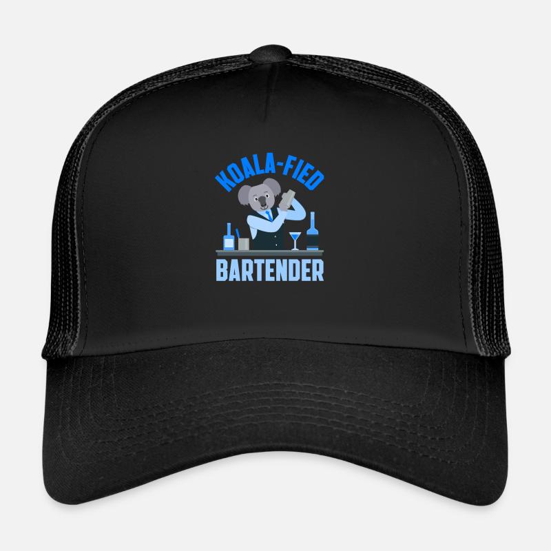 Funny Bartender Saying Bartender Gift Trucker Cap