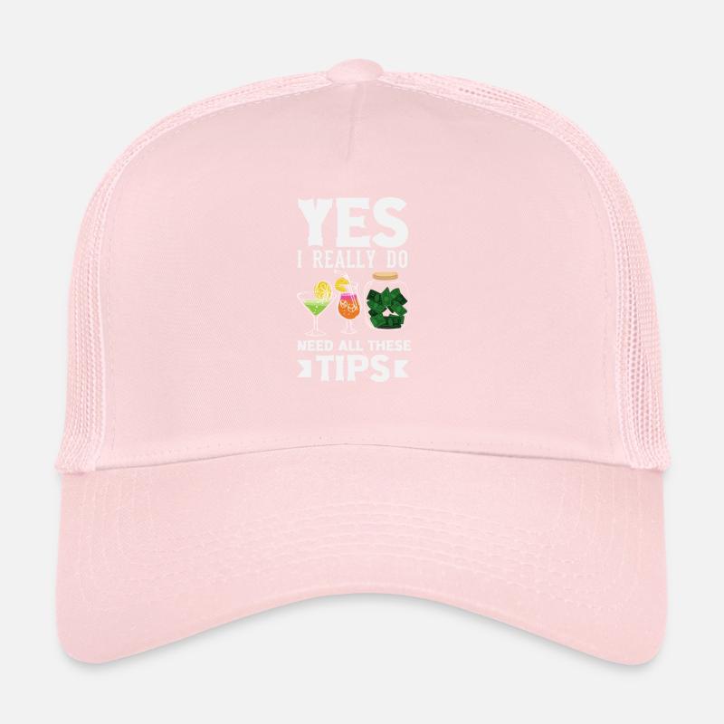 Funny Bartender Saying Bartender Gift Trucker Cap