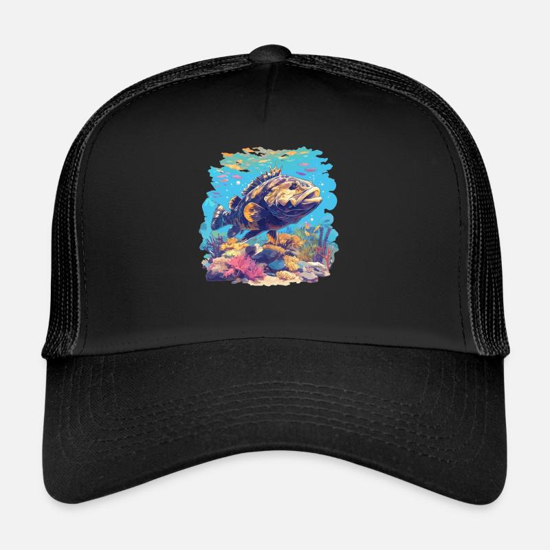 Zackenbarsche Zackenbarsch Trucker Cap