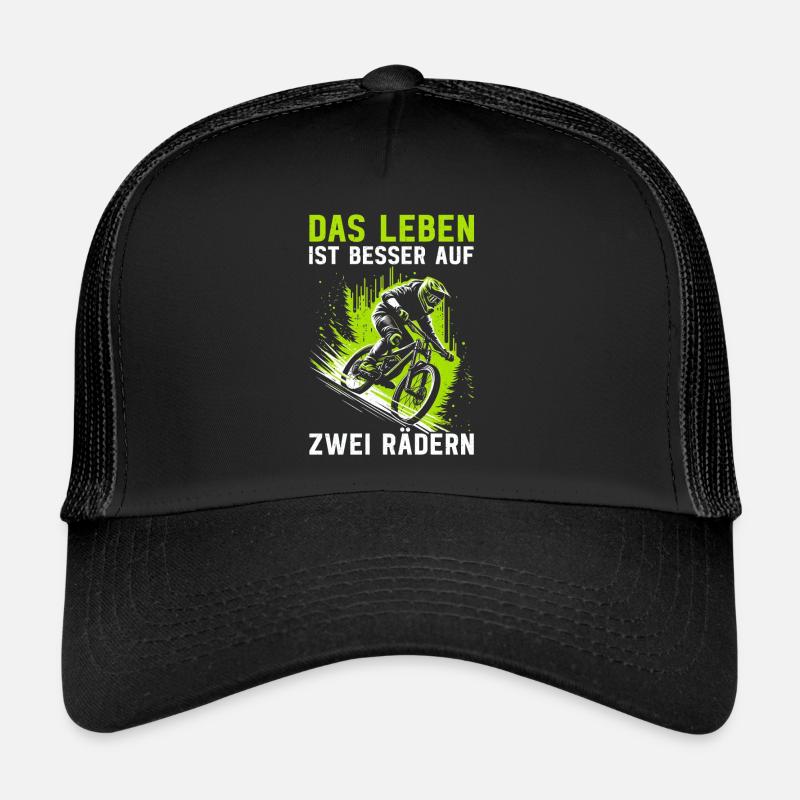 Mountainbiker MTB-Liebhaber Radfahren Trucker Cap