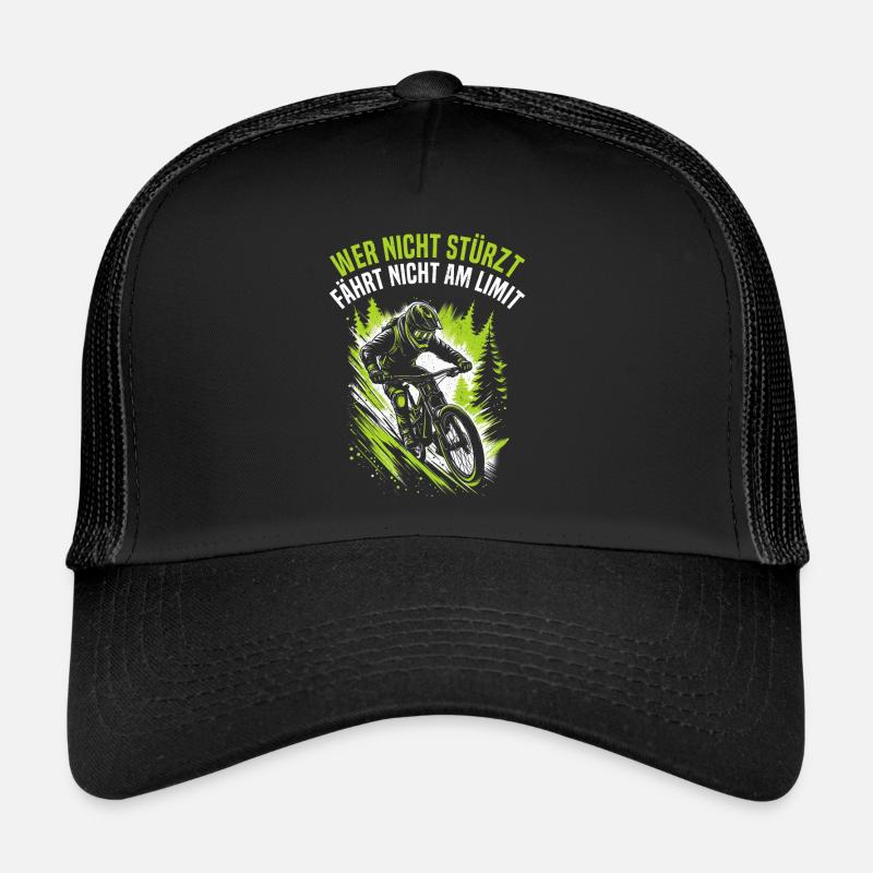 Mountainbiker MTB-Liebhaber Radfahren Trucker Cap