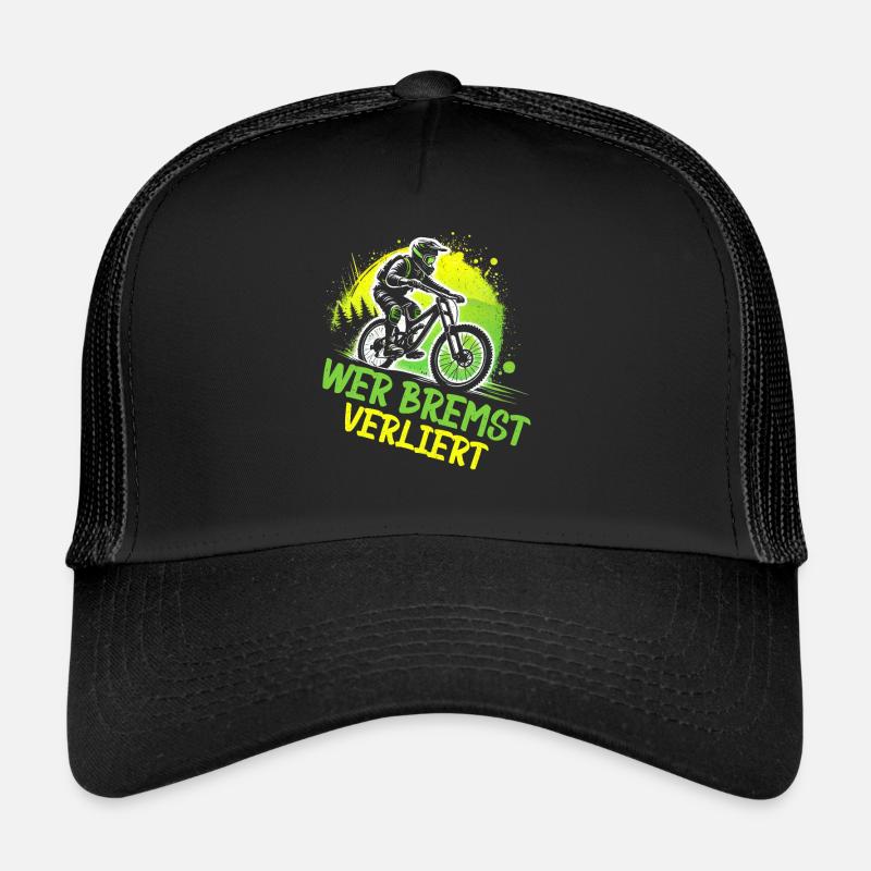 Vététistes, amateurs de VTT, cyclisme Casquette trucker 