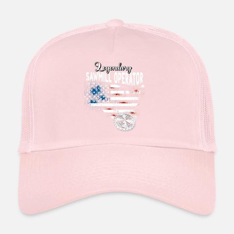 Sawmill Worker US Trucker Cap