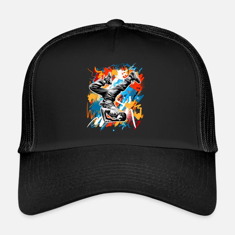 Breakdancing Trucker Cap