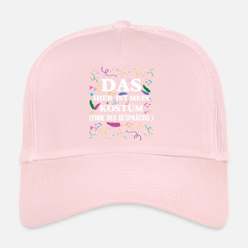 Carnaval C’est mon costume Fin de la Casquette trucker 