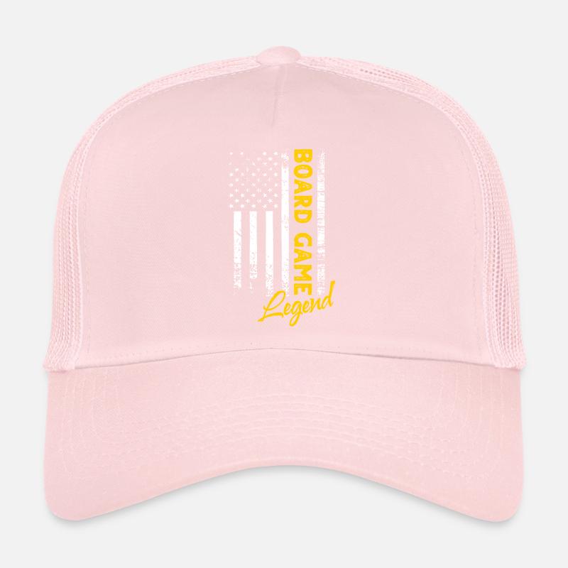 Légende du jeu de société Casquette trucker 