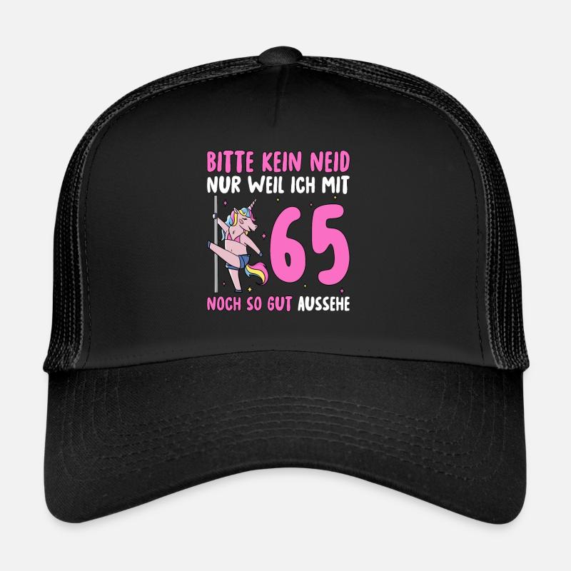 Bitte Kein Neid 65 Geburtstag Trucker Cap