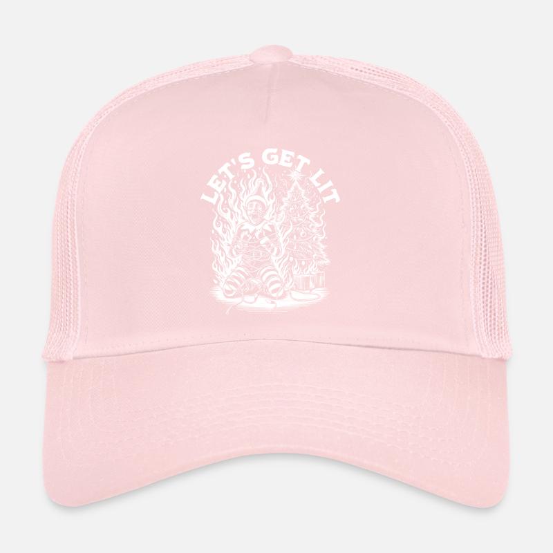 Allumons la célébration de Noël des elfes de Noël Casquette trucker 