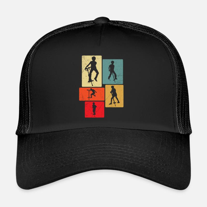 Pogo-stick: Never call it just a - Trucker Cap - black/black