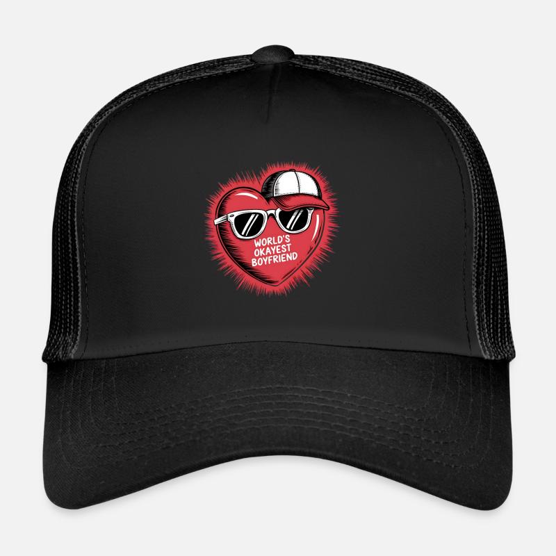 Partner Schatz Valentinstag Liebe lustiger Spruch Trucker Cap