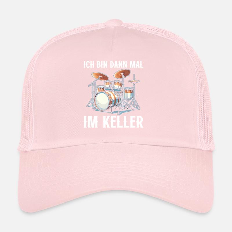 Batteur Batteur Percussion Musiciens Casquette trucker 