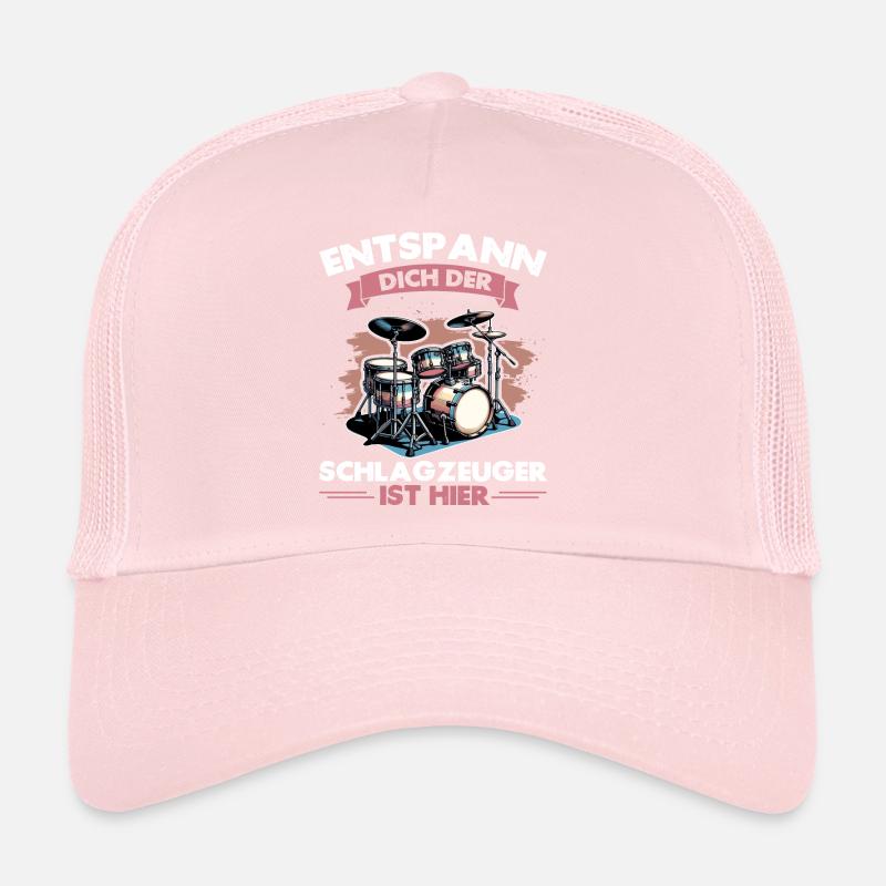 Batteur Batteur Percussion Musiciens Casquette trucker 