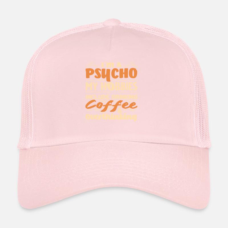 Amateurs de café Psycho Hobbies Café Casquette trucker 