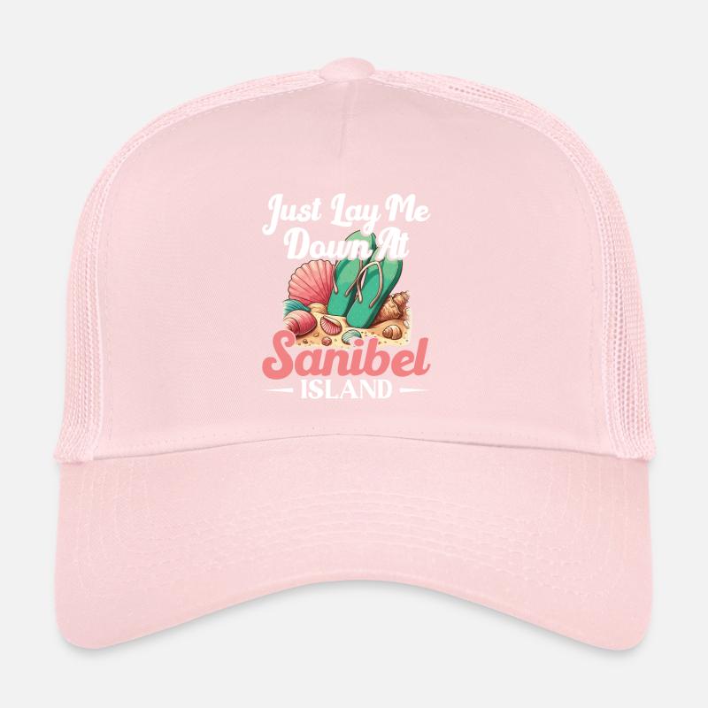 Just lay me down on Sanibel Island Trucker Cap