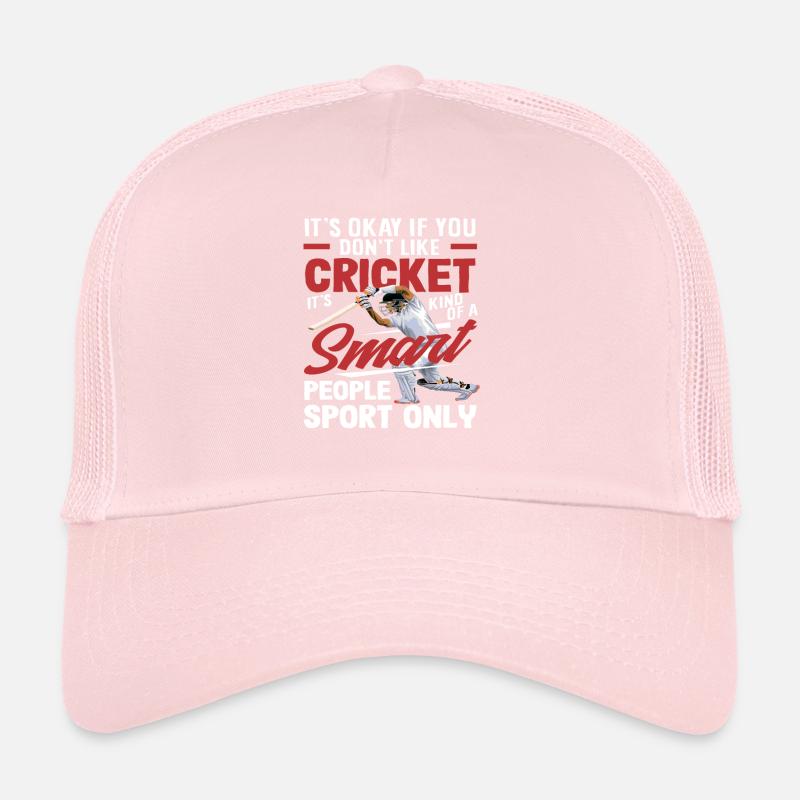 Cricket Player For Clever Trucker Cap