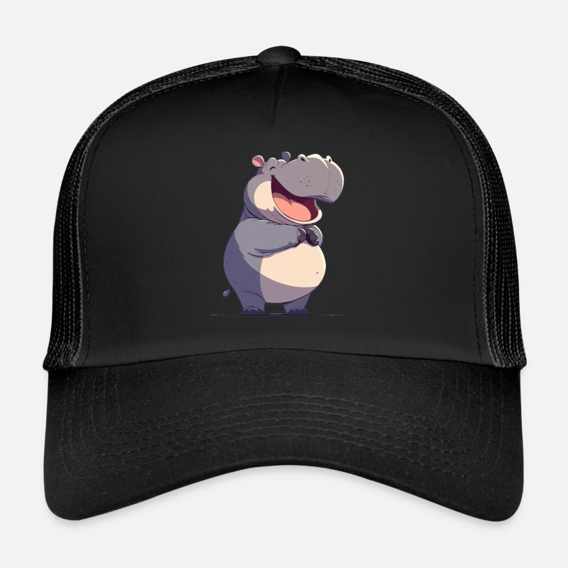 Hippopotame Hippopotame Casquette trucker 