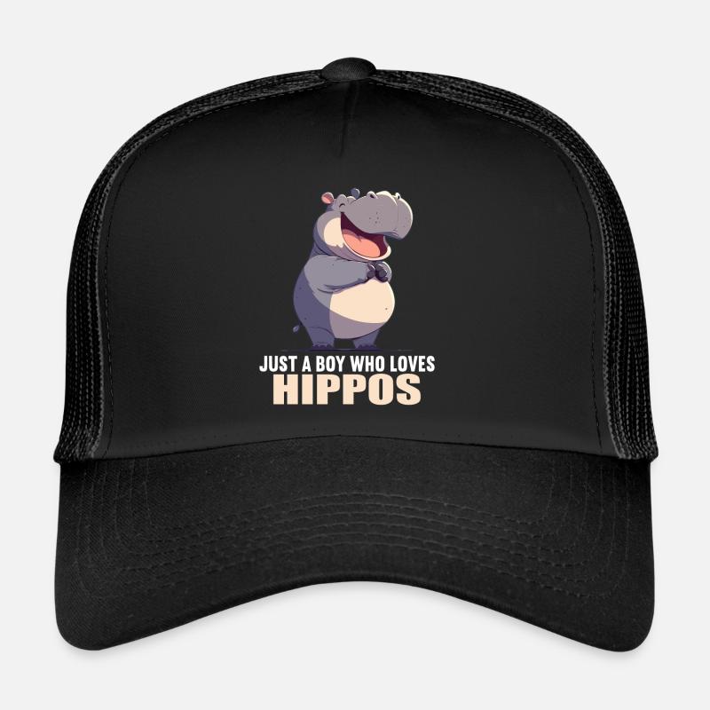 Hippopotame Hippopotame Casquette trucker 