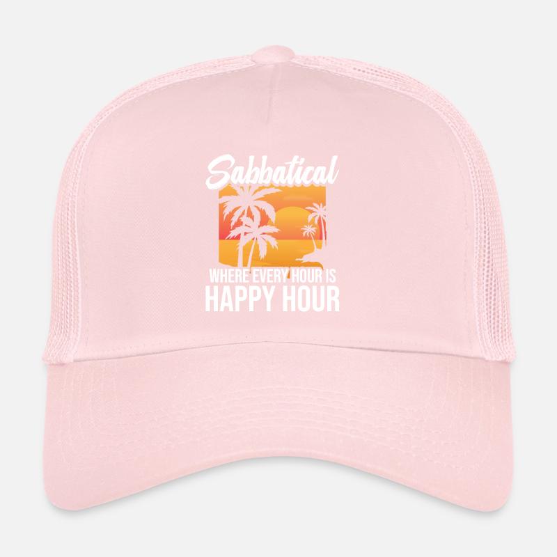 Congé sabbatique, où chaque heure est l’heure de l’apéro Casquette trucker 