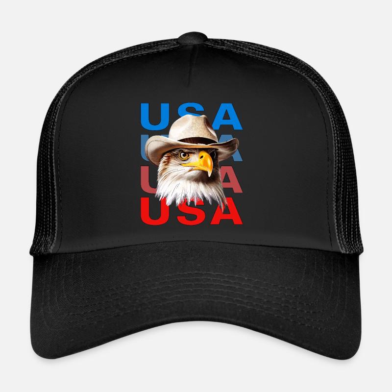 AIGLE DE MER À TÊTE BLANCHE ÉTATS-UNIS Casquette trucker 