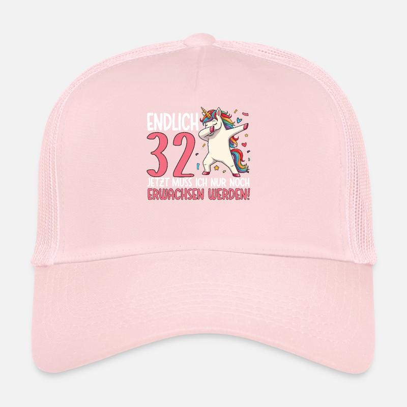 Finally 32 Now just growing up Trucker Cap