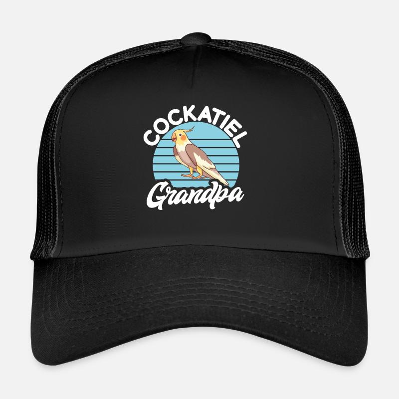 Cadeaux de calopsitte Casquette trucker 