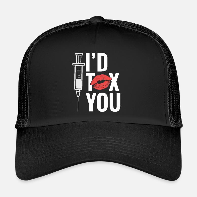 Infirmière esthétique "Je te le ferais Casquette trucker 