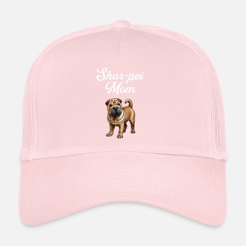 Chinese dog Shar-Pei mom Trucker Cap