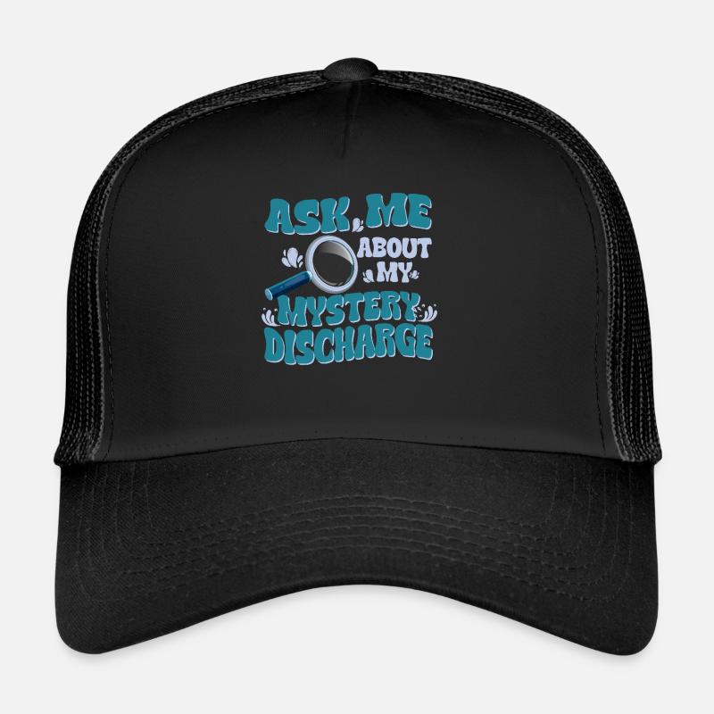 Interrogez-moi sur mes mystérieuses pertes - Casquette trucker 