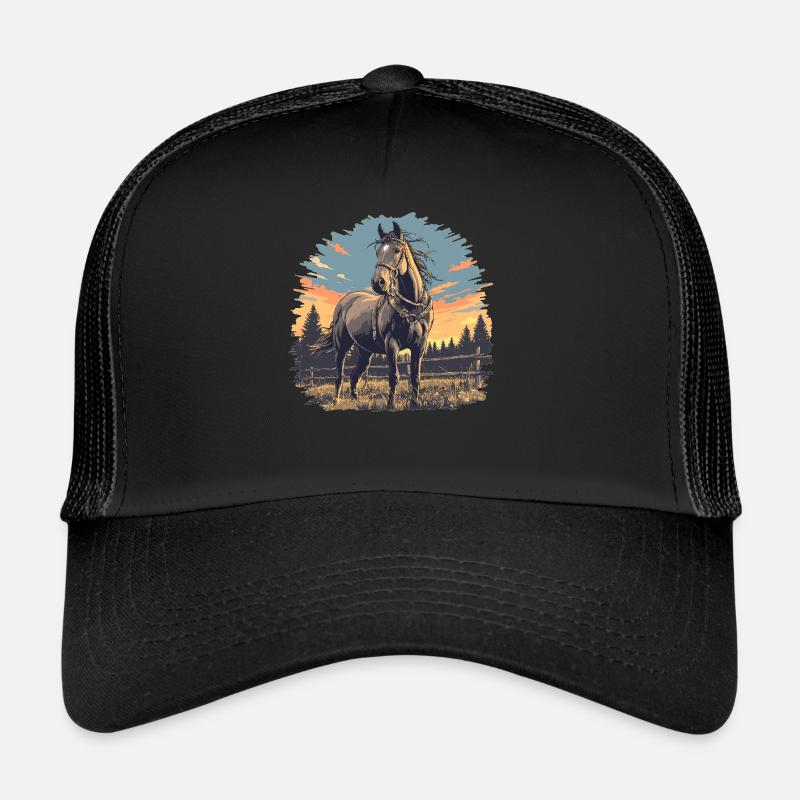 Pferde Pferd Trucker Cap