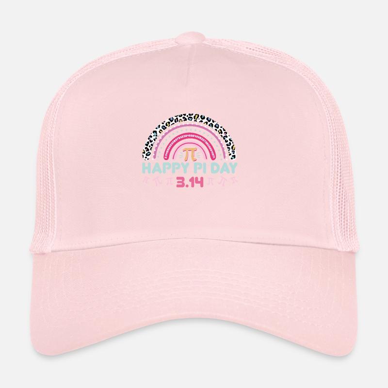 Fröhlicher Pi Tag 3.14 Regenbogen Design Trucker Cap