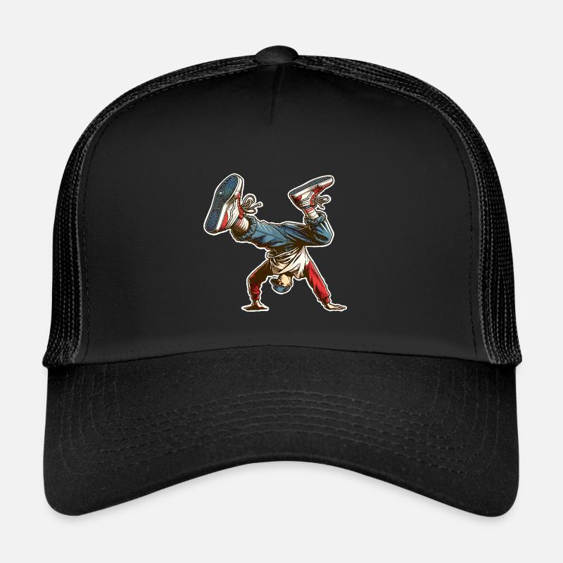 Breakdancing Trucker Cap